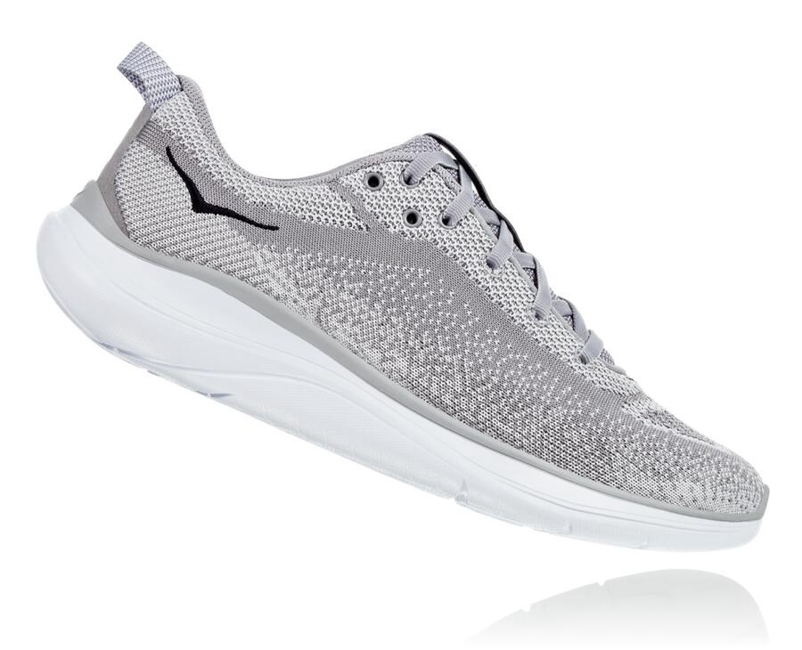 Hoka Australia One One Hupana Flow - Womens Running Shoes Grey - PXODW-2567